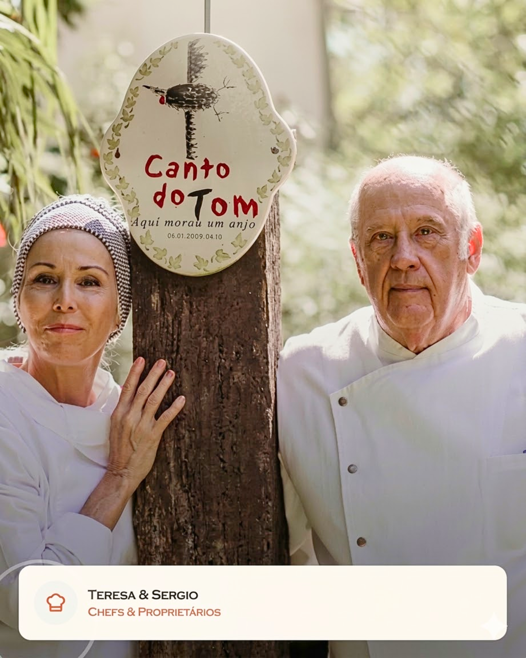 Teresa e Sergio - Chefs do Quinta da Canta